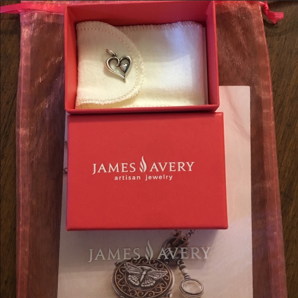 James avery heart charm